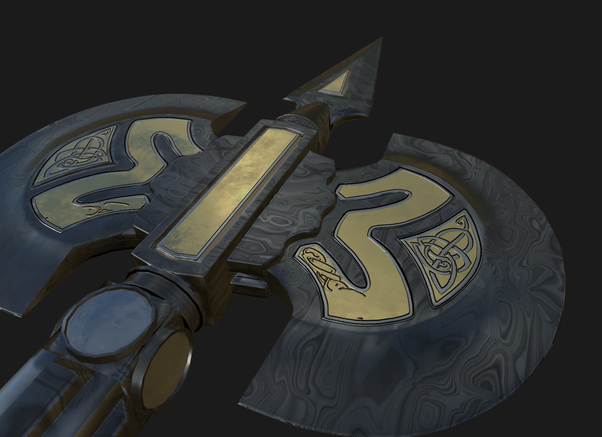 Battleaxe work in progress 2