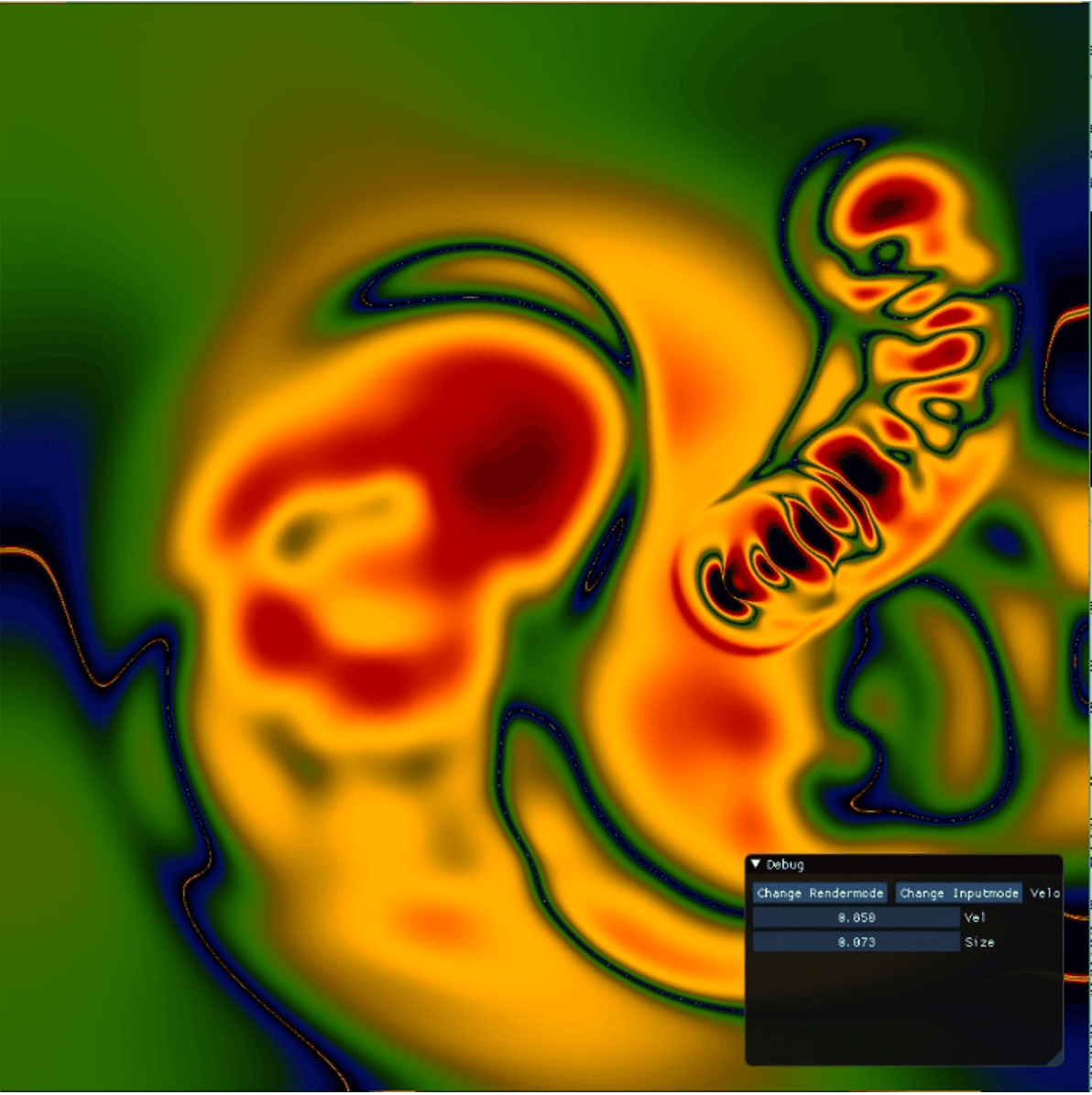 Liquid simulation screenshot 3