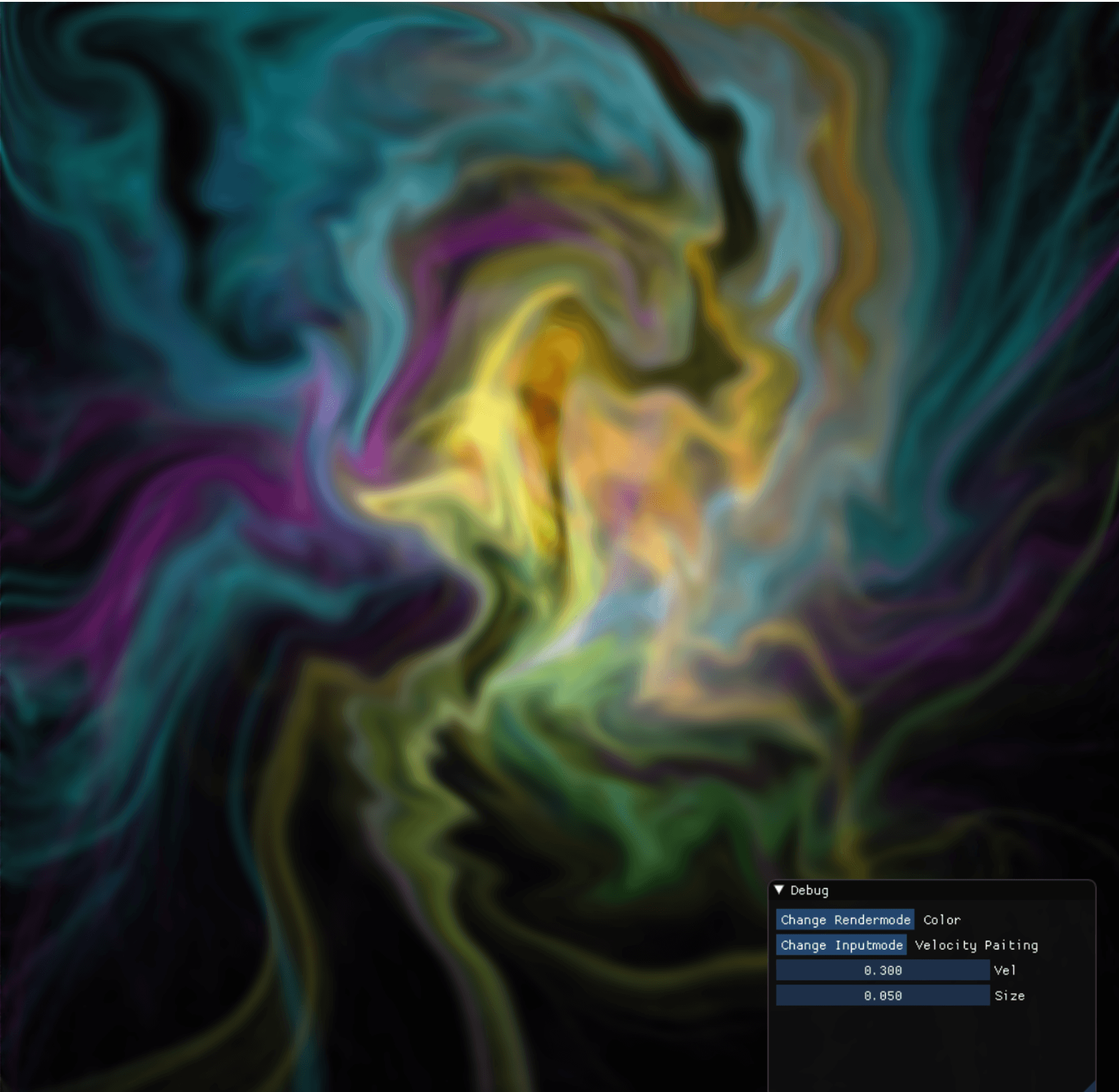 Velocity gradient visualization